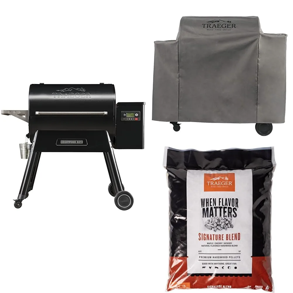 Traeger Ironwood 885 Wood Pellet Grill and Smoker image 3