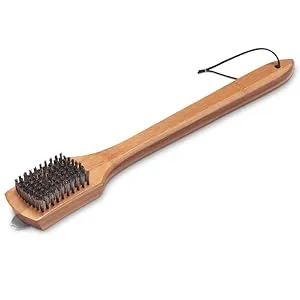 Weber 18-Inch Bamboo Grill Brush image 2