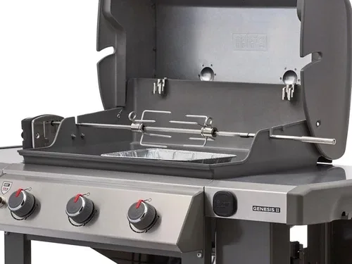 Weber Grill Rotisserie Kit for Genesis II 200/300 Series