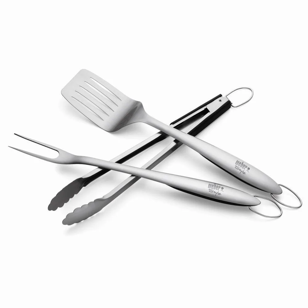 Weber Stainless Steel Grill Tool Set image 2